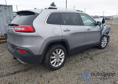 2015 Jeep Cherokee Limited из США, поврежденный, VIN 1C4PJLDSXFW607876
